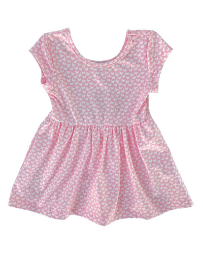 Cleo Twirl Play Dress - Pink Ditzy Butterflies #product_type - Bailey's Blossoms