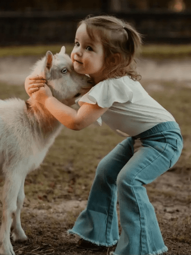 Sophie Denim Bell Bottoms - Light Wash - Bailey's Blossoms