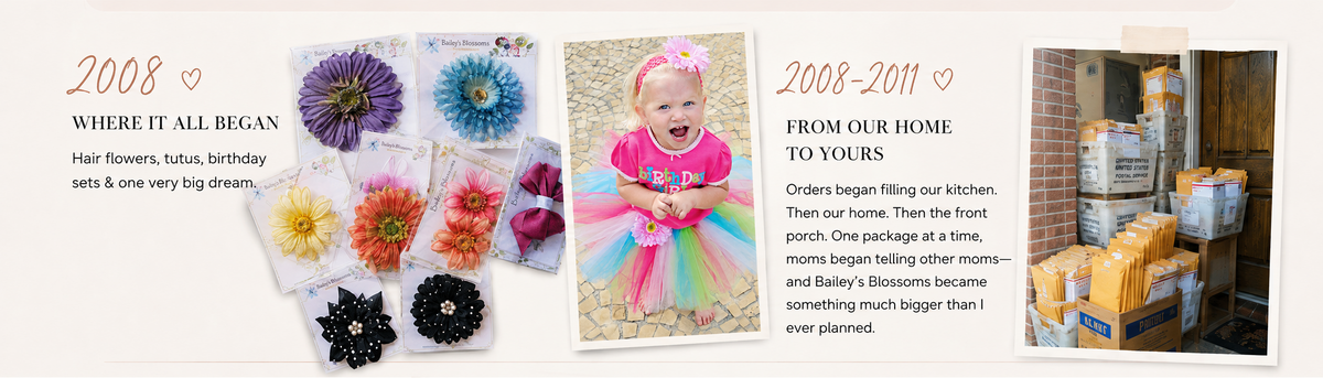 Bailey's Blossoms featured collection