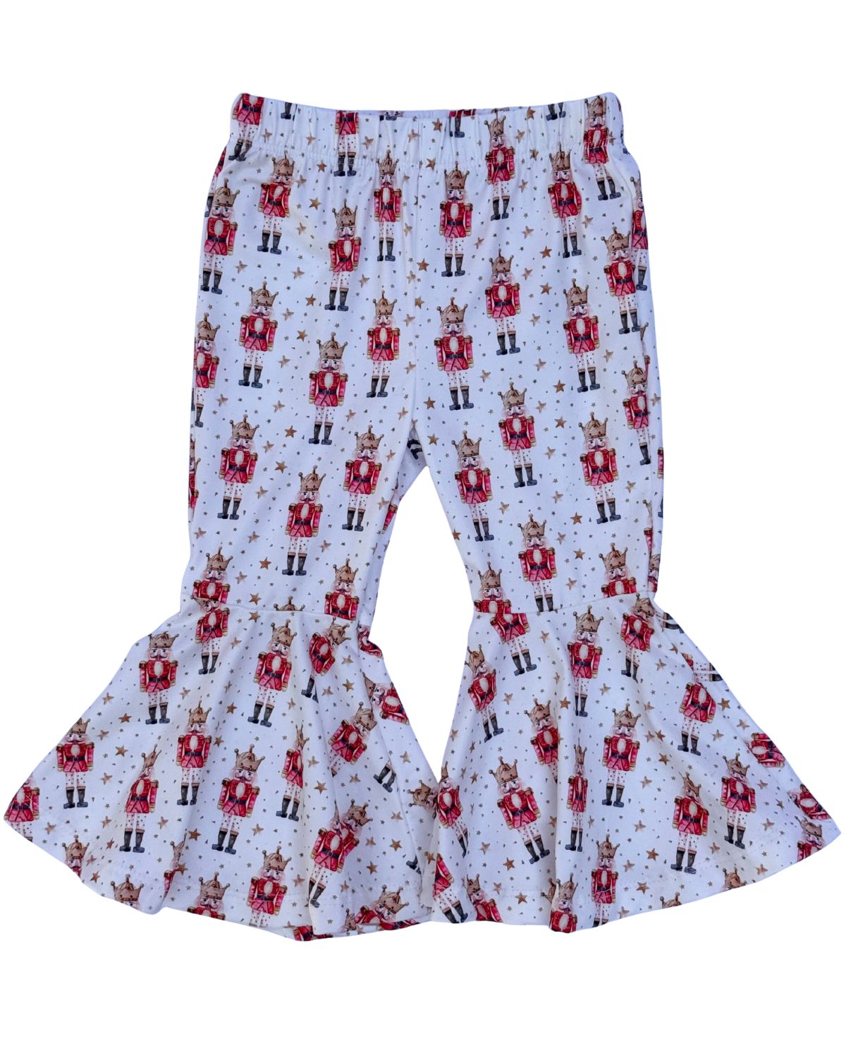 Keely Exaggerated Bell Bottoms - Soldier with Stars