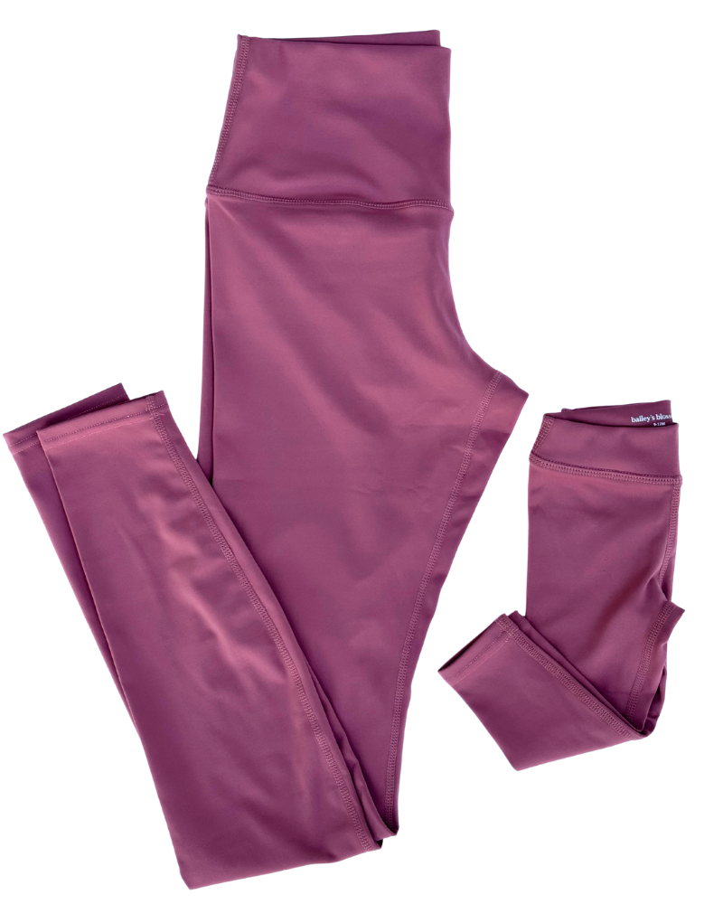PREORDER! Peyton High Rise Yoga Pant - Rose Taupe