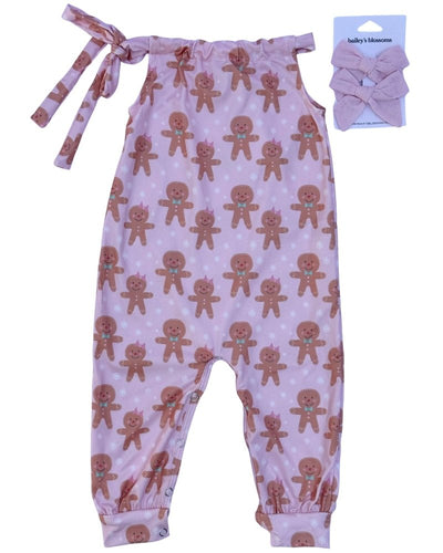 Addison Adjustable Strap Jumpsuit - Sweetie Spice product_type - Bailey's Blossoms