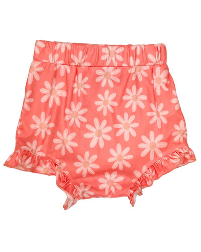 Belle High-Waist Bloomers - Coral Daisy #product_type - Bailey's Blossoms