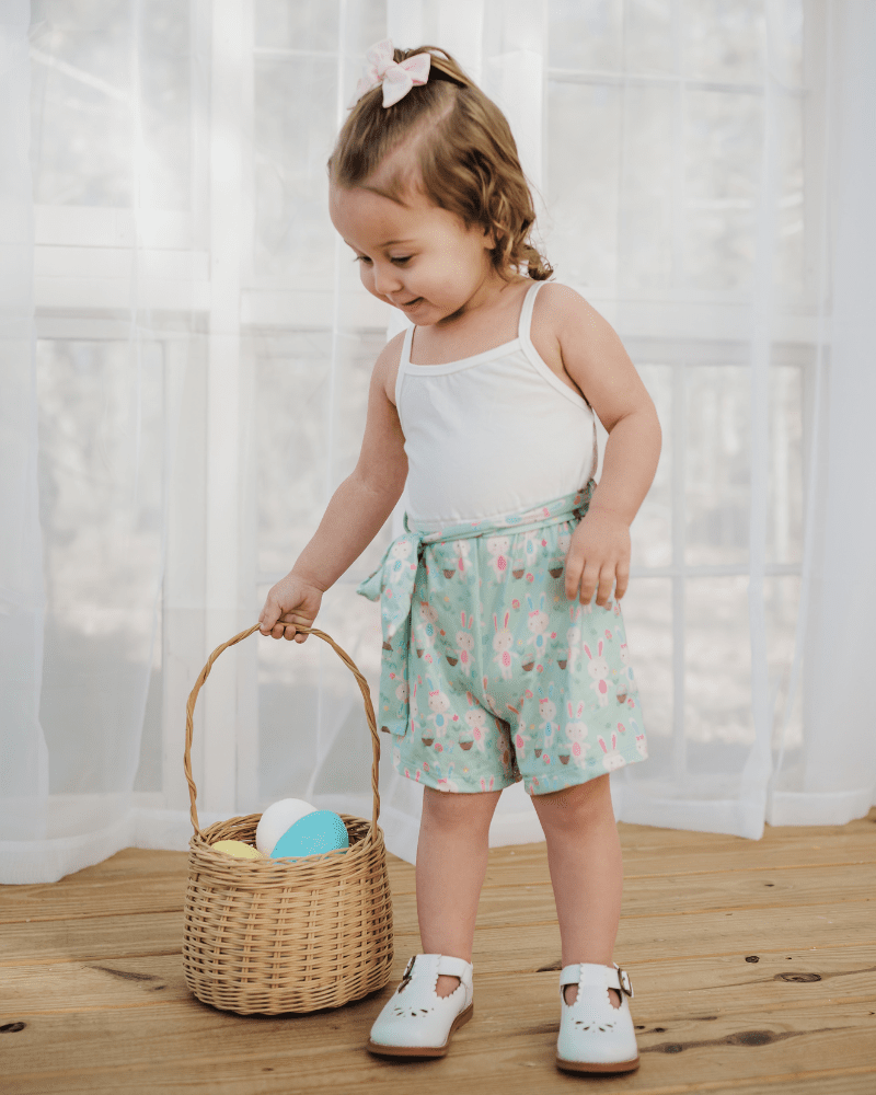 Betty Camisole Romper - Bunny Love product_type - Bailey's Blossoms