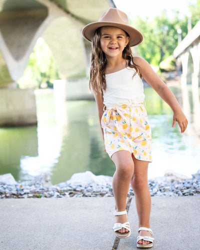 Betty Camisole Romper - Pink Lemonade #product_type - Bailey's Blossoms