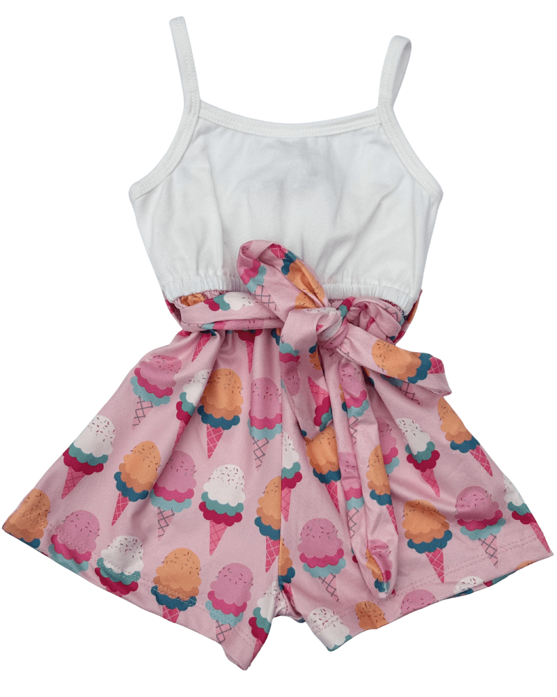 Betty Camisole Romper - Sunny Sundae product_type - Bailey's Blossoms