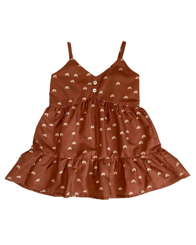 Brooklyn Sun Dress - Rust and Rainbows #product_type - Bailey's Blossoms