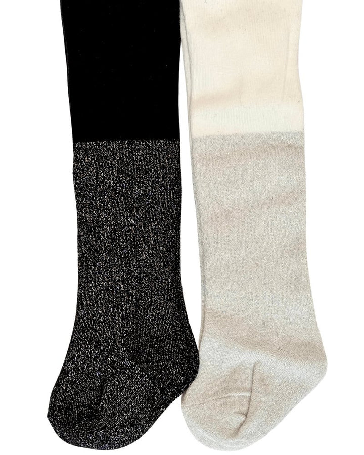 Carter Opaque Glitter Tights Women s Size XL 6 10 White