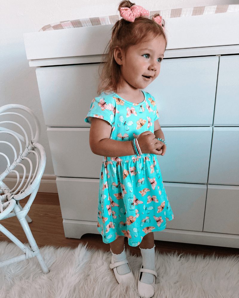 Cleo Twirl Play Dress - Butterflies