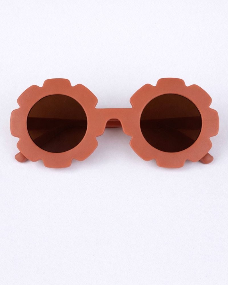 Daisy Petal Sunglasses - Burnt Orange product_type - Bailey&