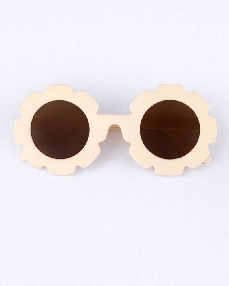 Daisy Petal Sunglasses - Warm Ivory product_type - Bailey's Blossoms