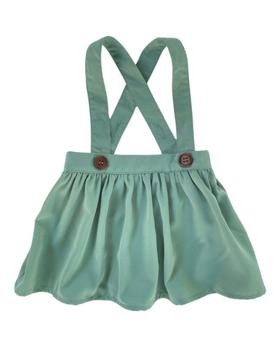 Daphne Suspender Skirt - Seafoam Green #product_type - Bailey's Blossoms