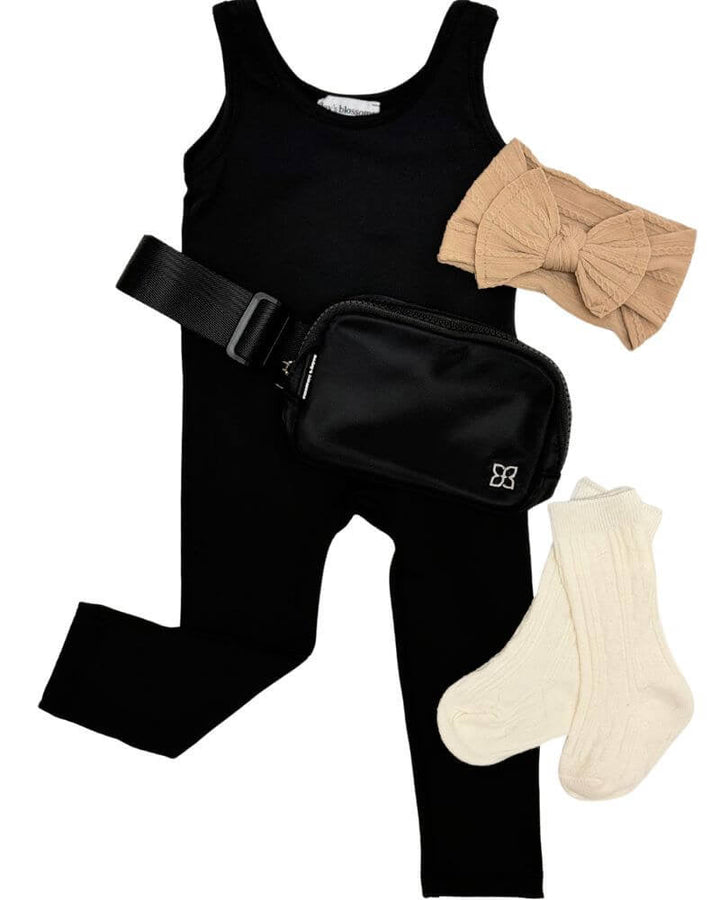 Fanny Pack Belt Bags - Black 