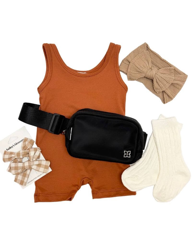 Fanny Pack Belt Bags - Black #product_type - Bailey's Blossoms