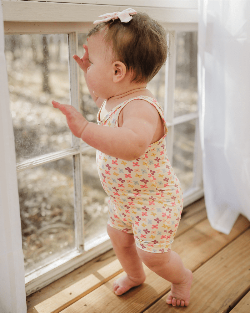 Gigi Bikeshort Romper - Butterfly Kisses product_type - Bailey&