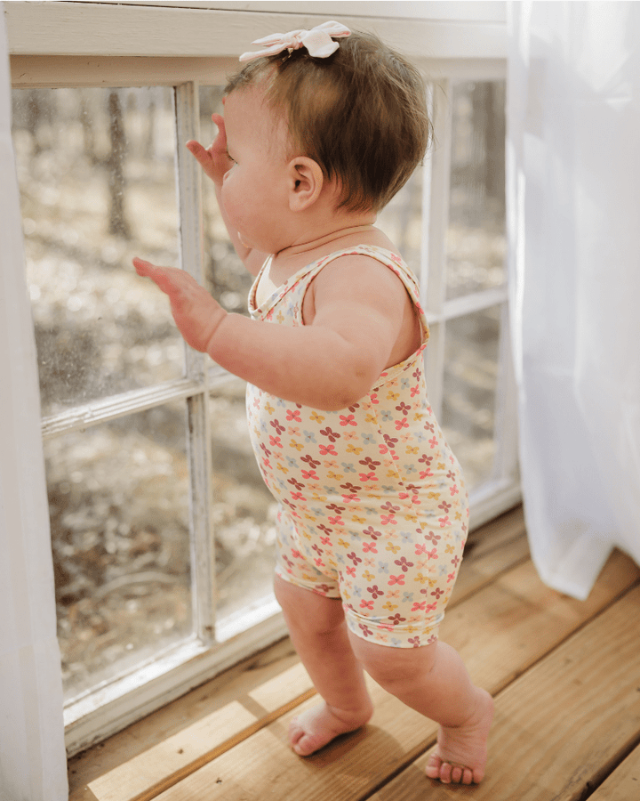 Gigi Bikeshort Romper - Butterfly Kisses product_type - Bailey&