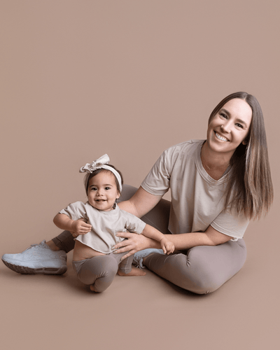 Indy Essential Crop Tee - Sandy Beach product_type - Bailey's Blossoms