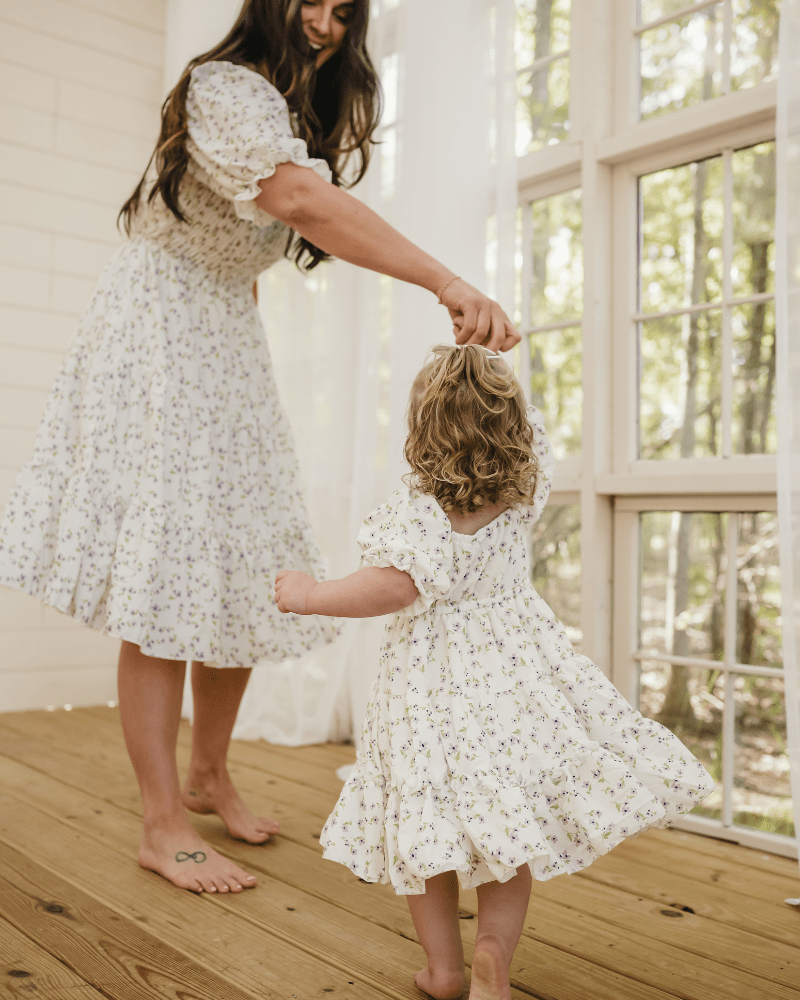 Katherine Dress - Lavender Floral product_type - Bailey&