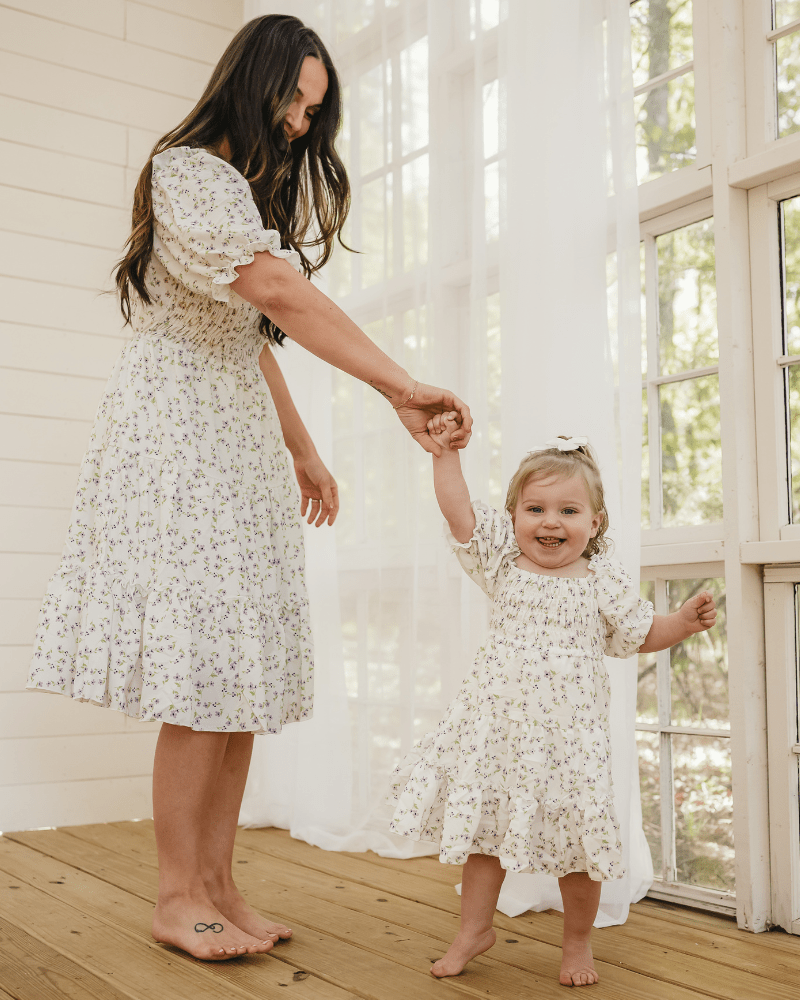 Katherine Dress - Lavender Floral product_type - Bailey&