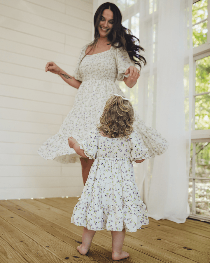 Katherine Dress - Lavender Floral product_type - Bailey&