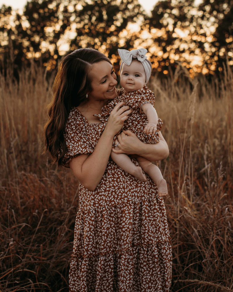 Katherine Dress - Russet Floral product_type - Bailey's Blossoms