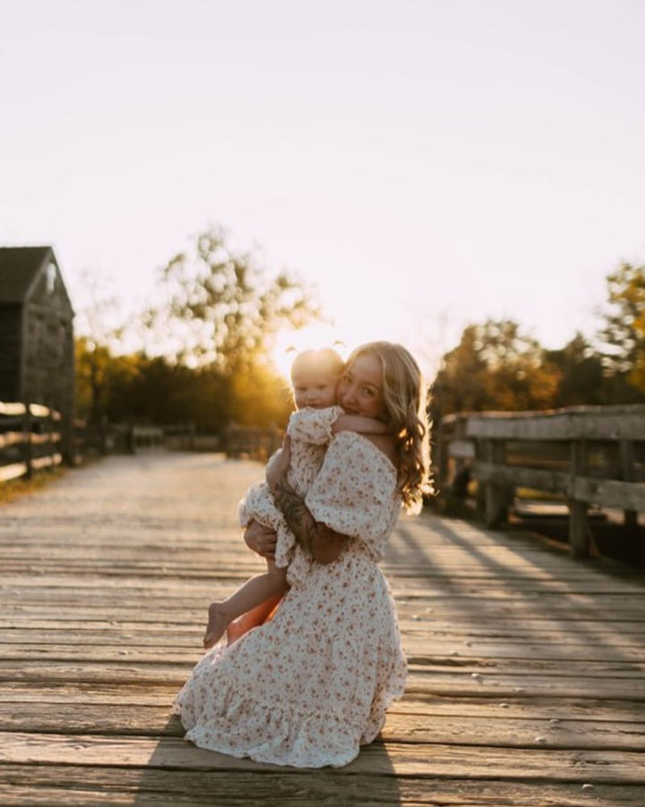 Katherine Dress - Yellow Floral 