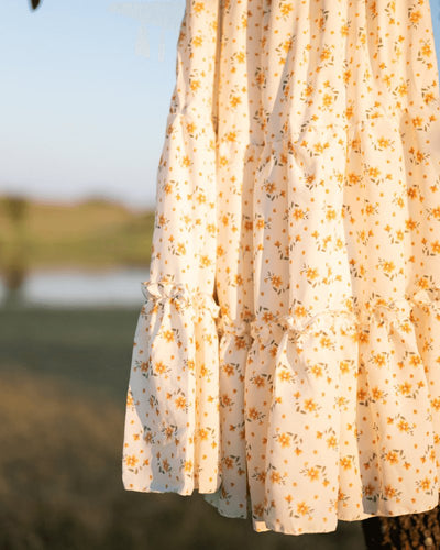 Katherine Dress - Yellow Floral #product_type - Bailey's Blossoms