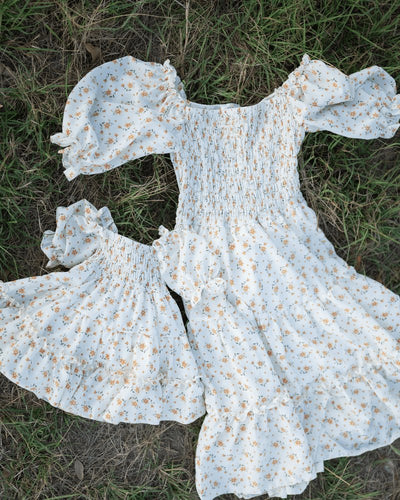 Katherine Dress - Yellow Floral #product_type - Bailey's Blossoms