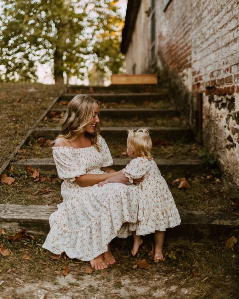mom and daughter dresses Fashion Fall Mother Outfits Mommy Me Fall Mommy And Me Matching Outfits Mommy Formal Style:T000UK1667 colour:dasa-mini-dress-snake-skin-oversize Simple Midi Dresses For Custom orders are welcome.