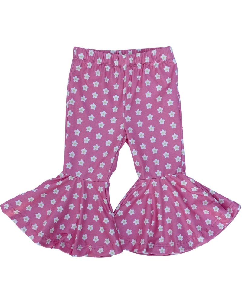 Keely Exaggerated Bell Bottoms - Daisy Pop product_type - Bailey's Blossoms