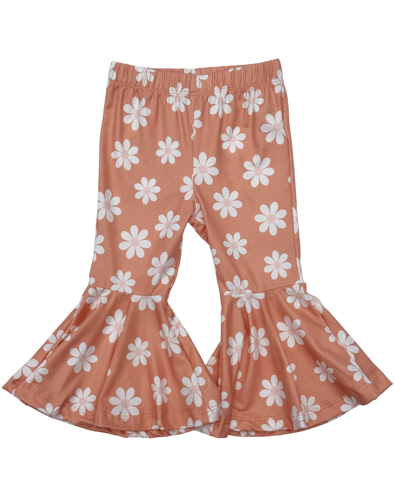Keely Exaggerated Bell Bottoms - Peach Blossom product_type - Bailey's Blossoms
