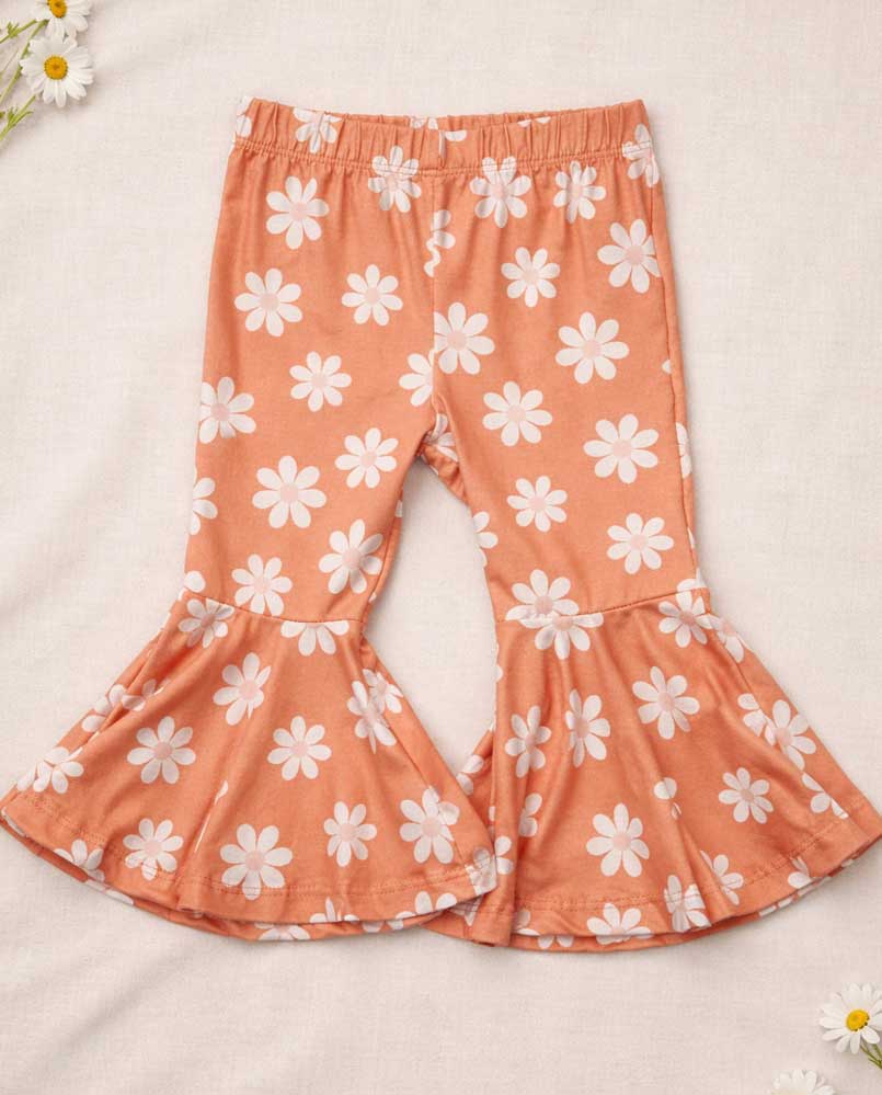 Keely Exaggerated Bell Bottoms - Peach Blossom product_type - Bailey's Blossoms