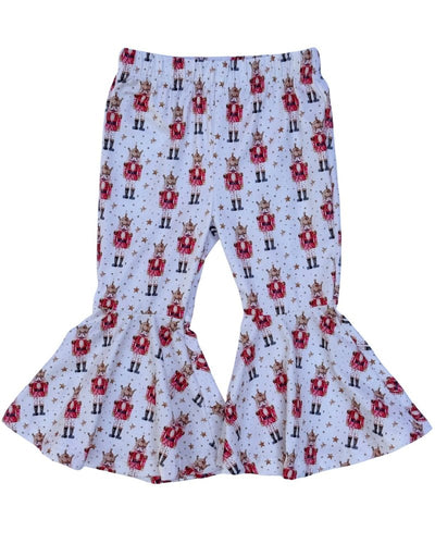 Keely Exaggerated Bell Bottoms - Soldier with Stars product_type - Bailey's Blossoms