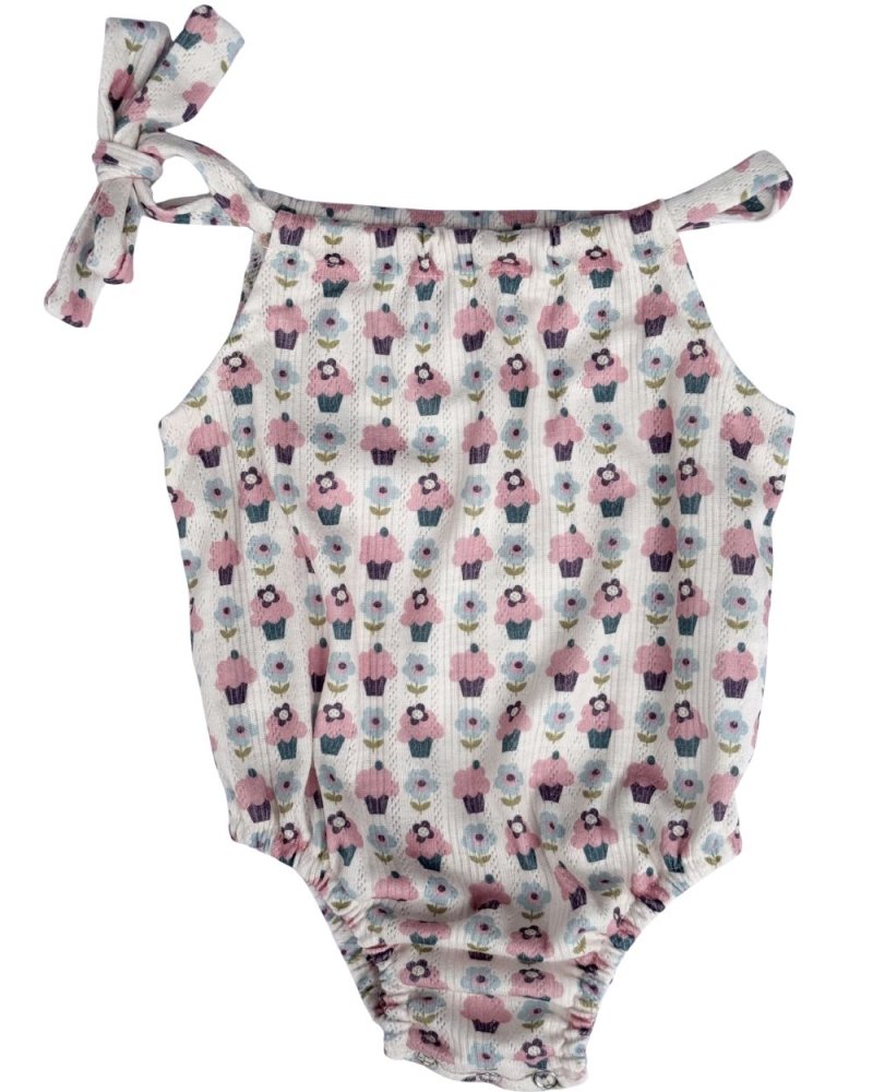 Kimora Bubble Romper - Cupcake product_type - Bailey's Blossoms