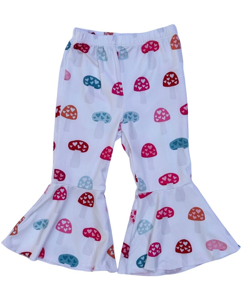 Lina Pleated Bell Bottoms - Toadstools product_type - Bailey&