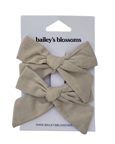 Linen Cotton Piggie Sets - Sand product_type - Bailey's Blossoms