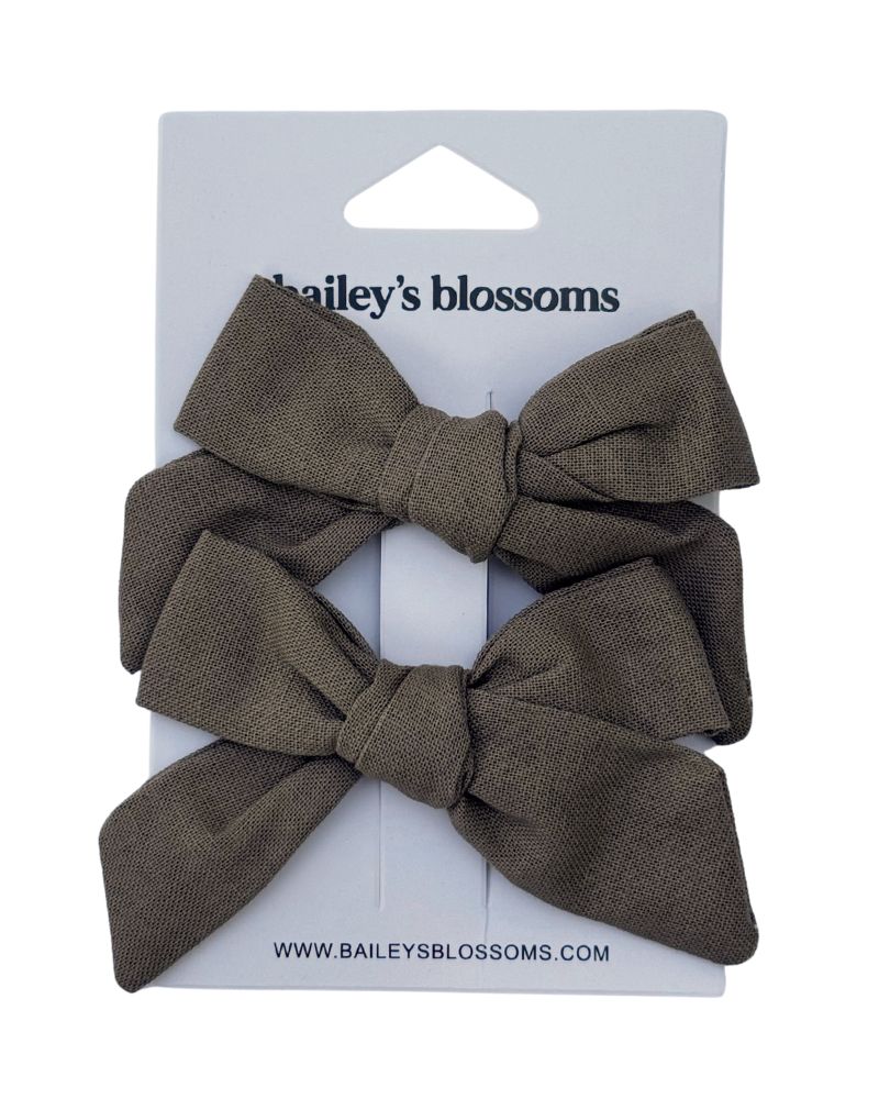 Linen Cotton Piggie Sets - Taupe product_type - Bailey's Blossoms