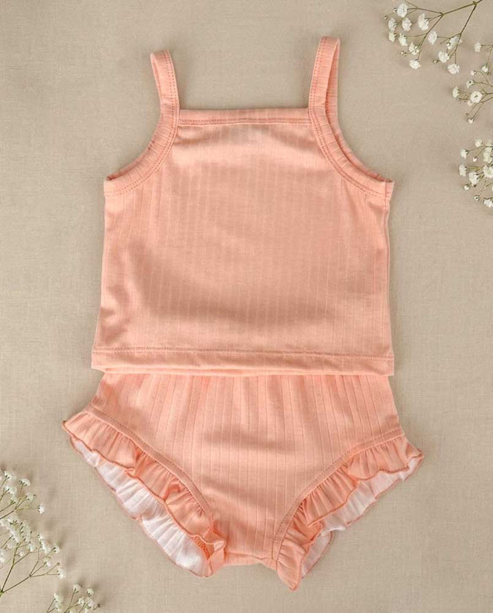 Luna Top &amp; Bloomer Set - Apricot Sand product_type - Bailey&