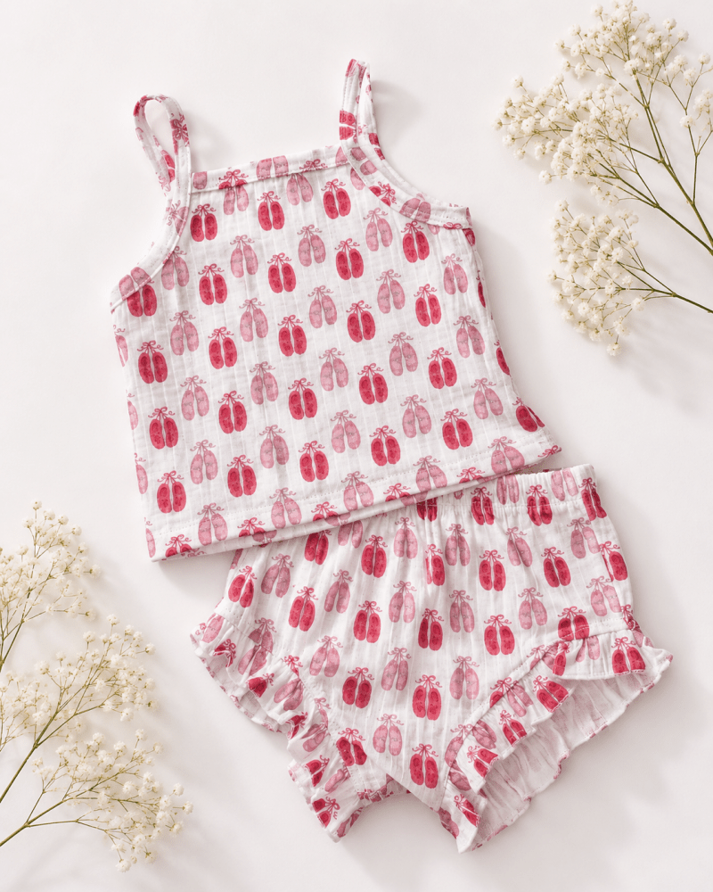 Luna Top & Bloomer Set - Prima Ballerina product_type - Bailey's Blossoms