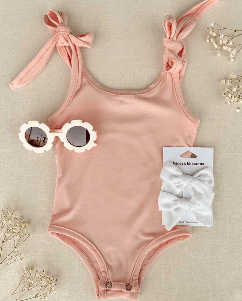 Madden Tie Shoulder Tank Top &amp; Leotard - Honeydew product_type - Bailey&