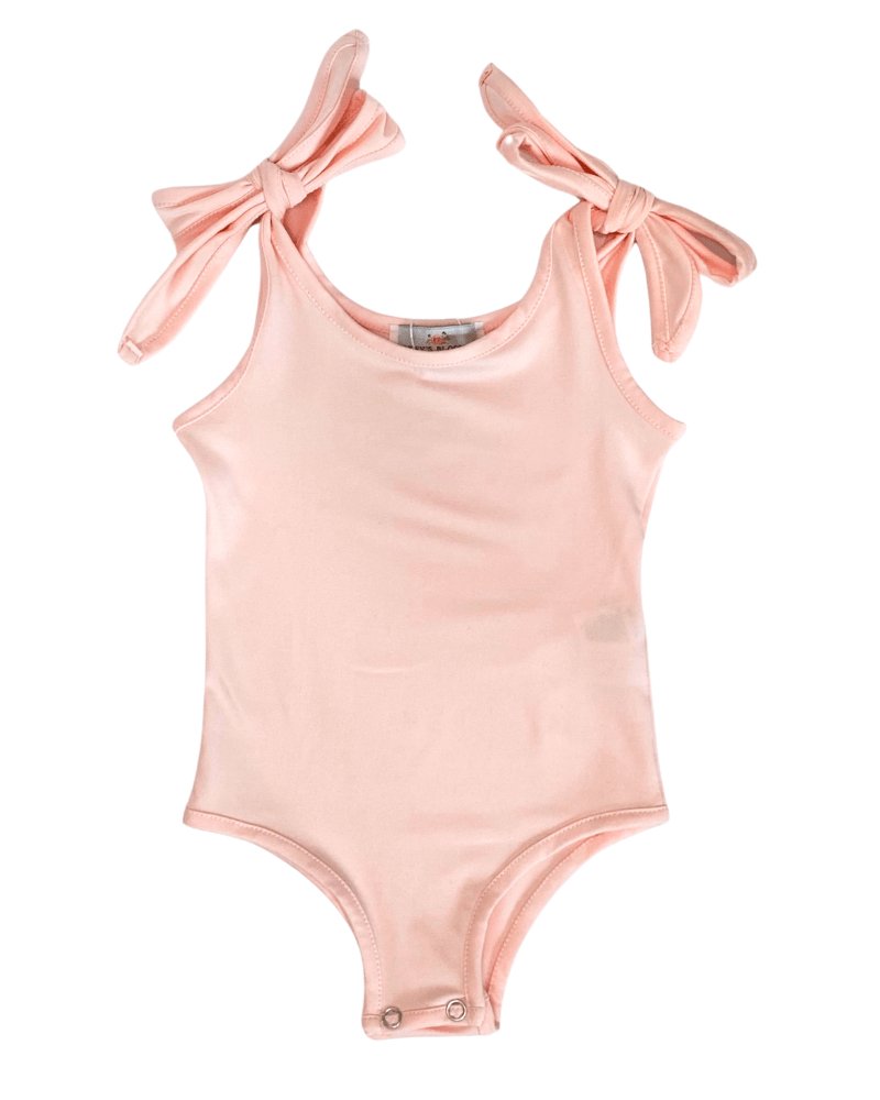 Madden Tie Shoulder Tank Top & Leotard - Pink #product_type - Bailey's Blossoms