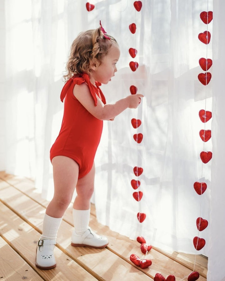 Madden Tie - Shoulder Tank Top &amp; Leotard - Red product_type - Bailey&