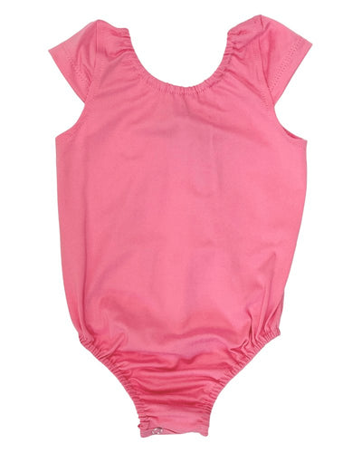 Maggie Cap Sleeve Leotard - Hot Pink #product_type - Bailey's Blossoms