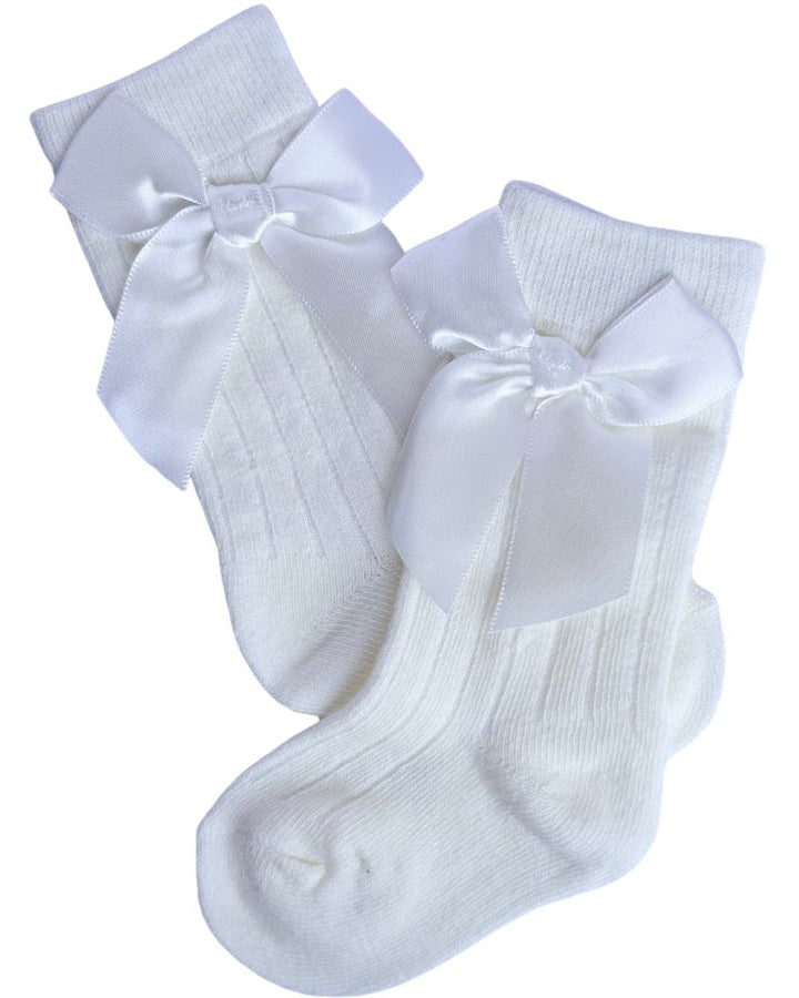 Martha Bow Front Midi Socks 