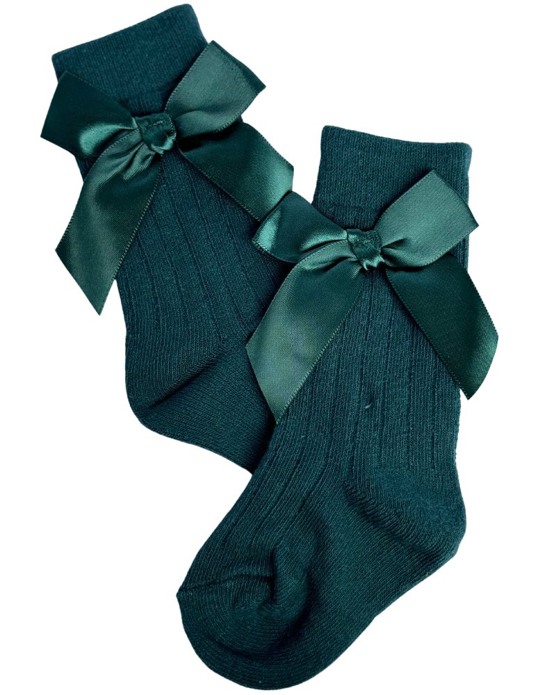 Martha Bow Front Midi Socks 