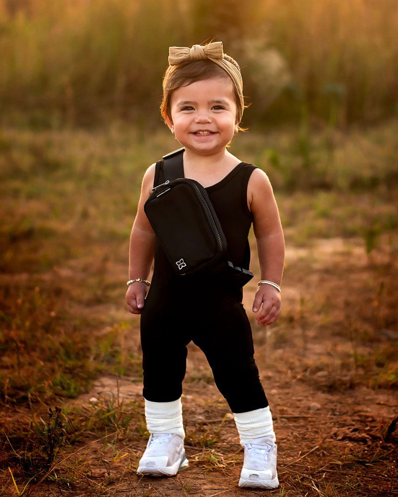 Mila Athleisure Jumpsuit - Black #product_type - Bailey's Blossoms