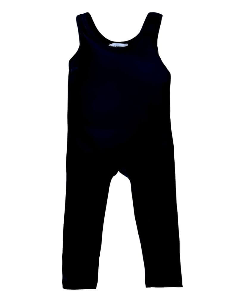 Mila Athleisure Jumpsuit - Black 