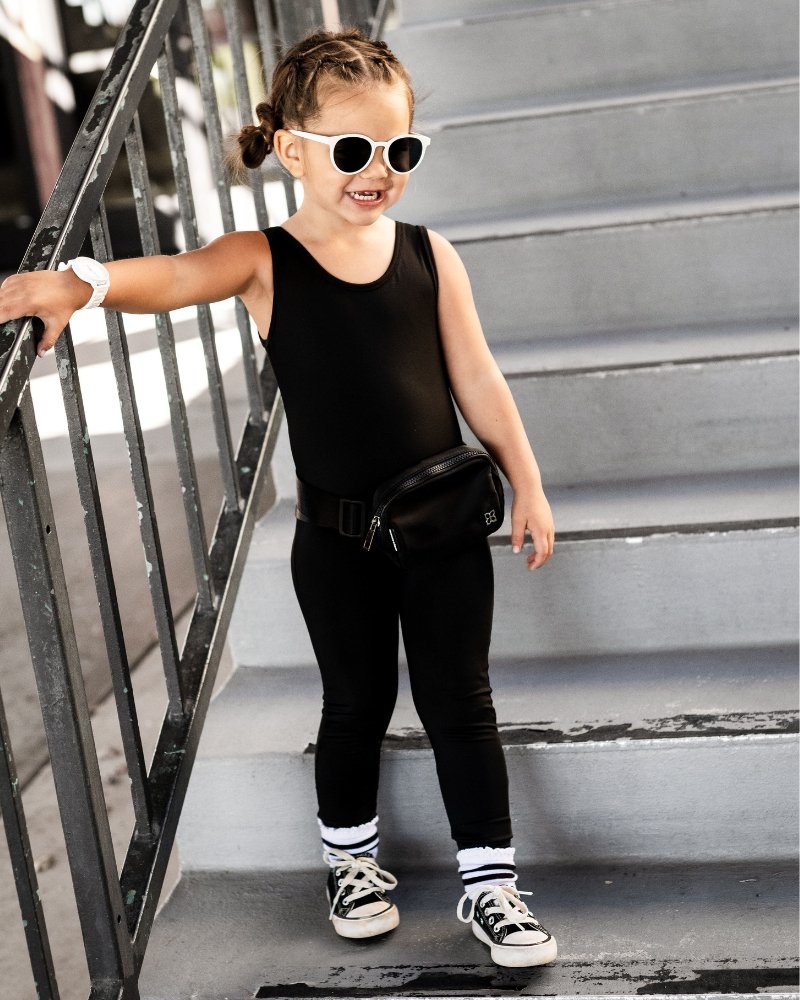 Mila Athleisure Jumpsuit - Black 