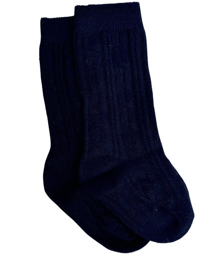 Pepper Knee - High Cable Knit Socks #product_type - Bailey's Blossoms