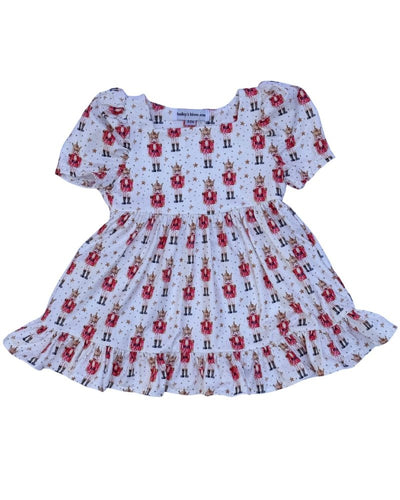 Phoebe Ruffle Dress - Soldier with Stars product_type - Bailey's Blossoms